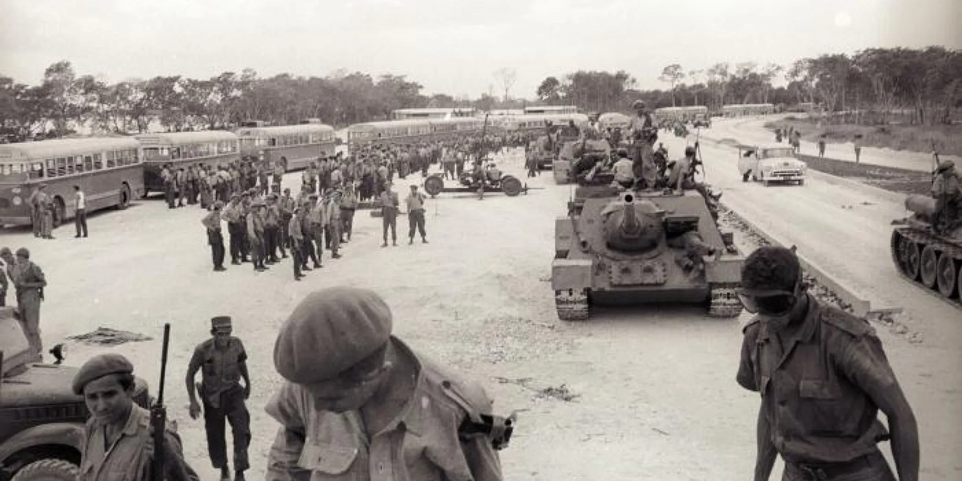 Ninguna anécdota será sufi ciente para comprender el rol desempeñado por aquellos cubanos que asestaron un golpe decisivo a los invasores. Foto: Archivo de Granma