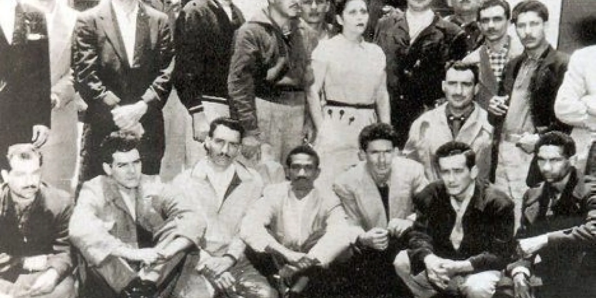 Expedicionarios del Granma en México. Foto: Archivo