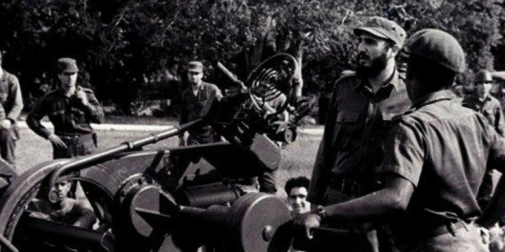 Fidel en los días de la crisis de octubre. Foto: Archivo