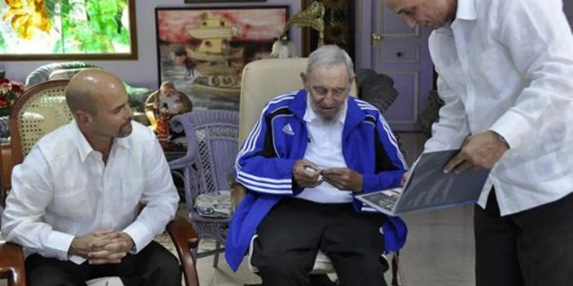 Fidel recibió a los Cinco, liberados tras cumplir injustas condenas en cárceles de EE.UU.
