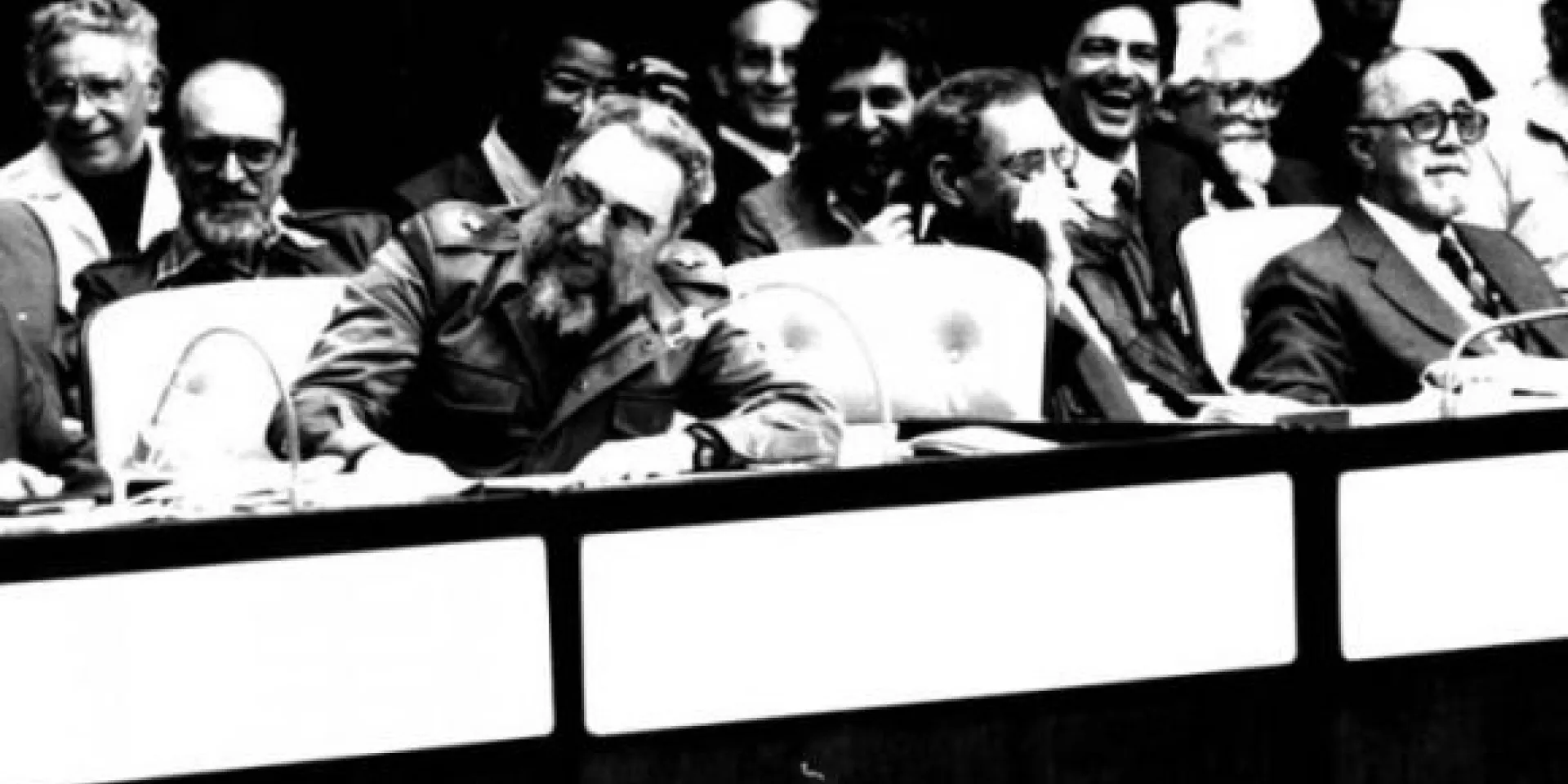 Fidel Castro en el IV Congreso de la Uneac. Granma.
