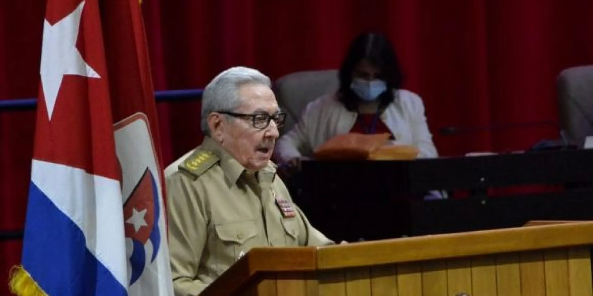Inauguración del 8vo Congreso del Partido presidido por el General de Ejército Raúl Castro Ruz, Primer Secretario del PCC. Foto: Juvenal Balán/ Granma.