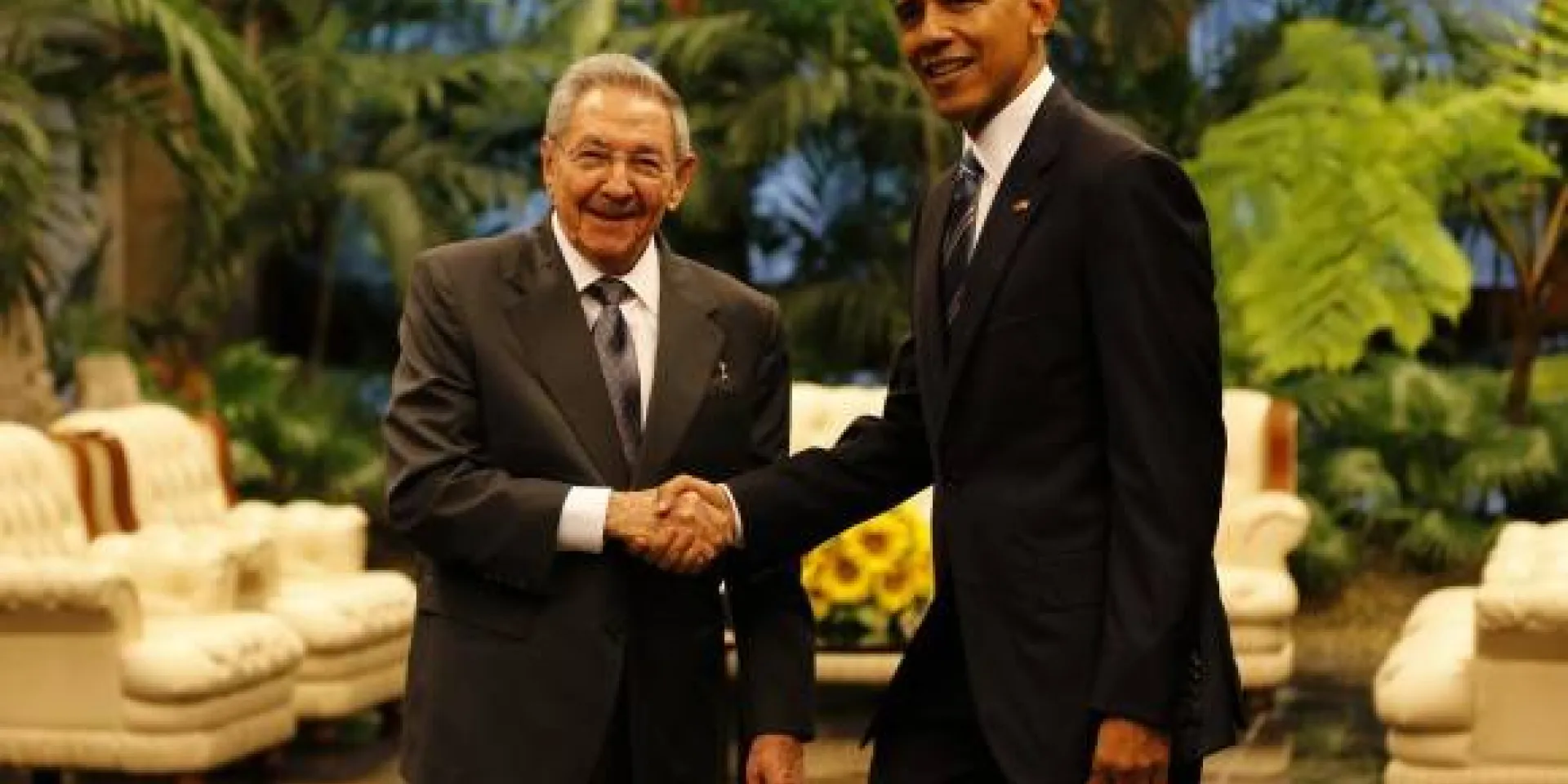 Raúl Castro y Barack Obama