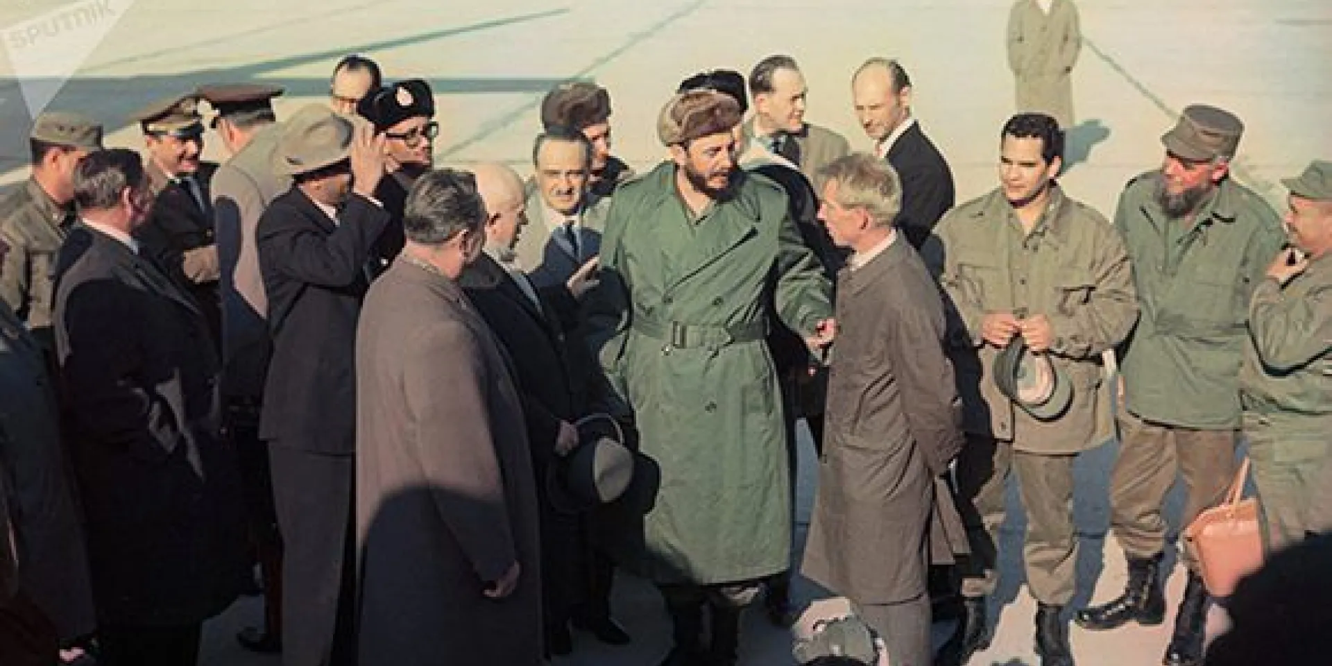 Fidel durante una visita a la Unión Soviética. Foto: Yuri Abramochkin/ Sputnik.