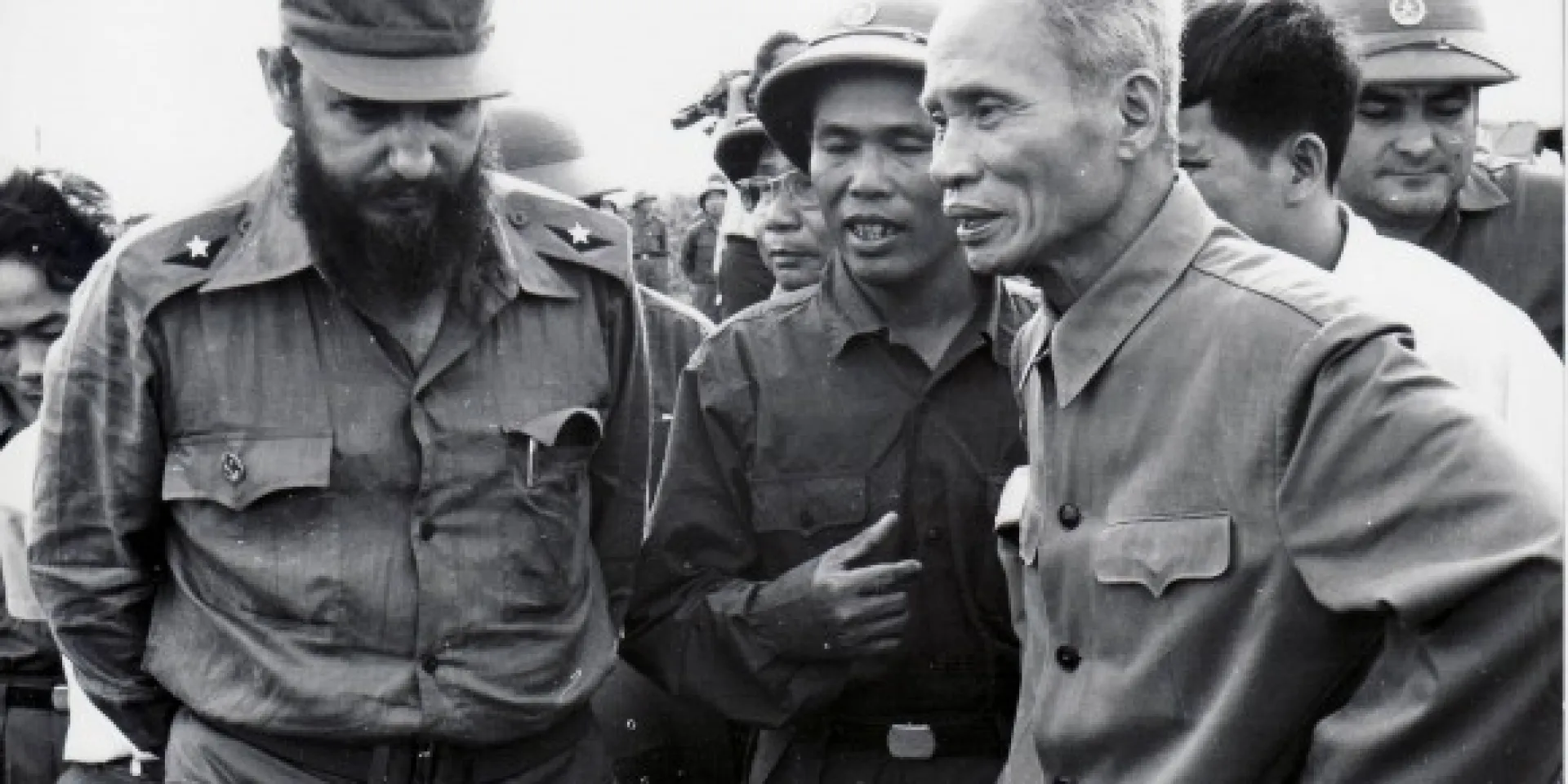 Fidel junto al Primer Ministro vietnamita Pham Van Dong en Septiembre de 1973. Foto: Estudios Revolución/ Cubadebate.