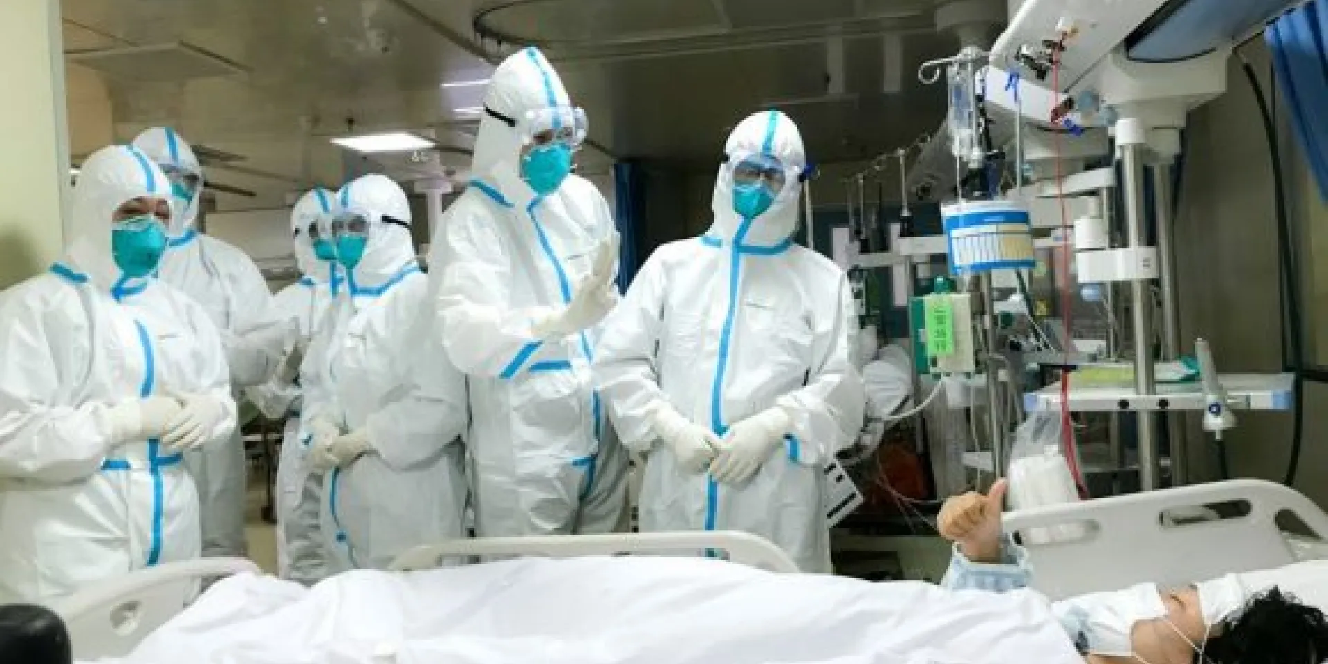 El embajador cubano en China envió un mensaje de apoyo a todo el personal médico chino que trabaja en la primera línea de combate contra el coronavirus. Foto: Xinhua
