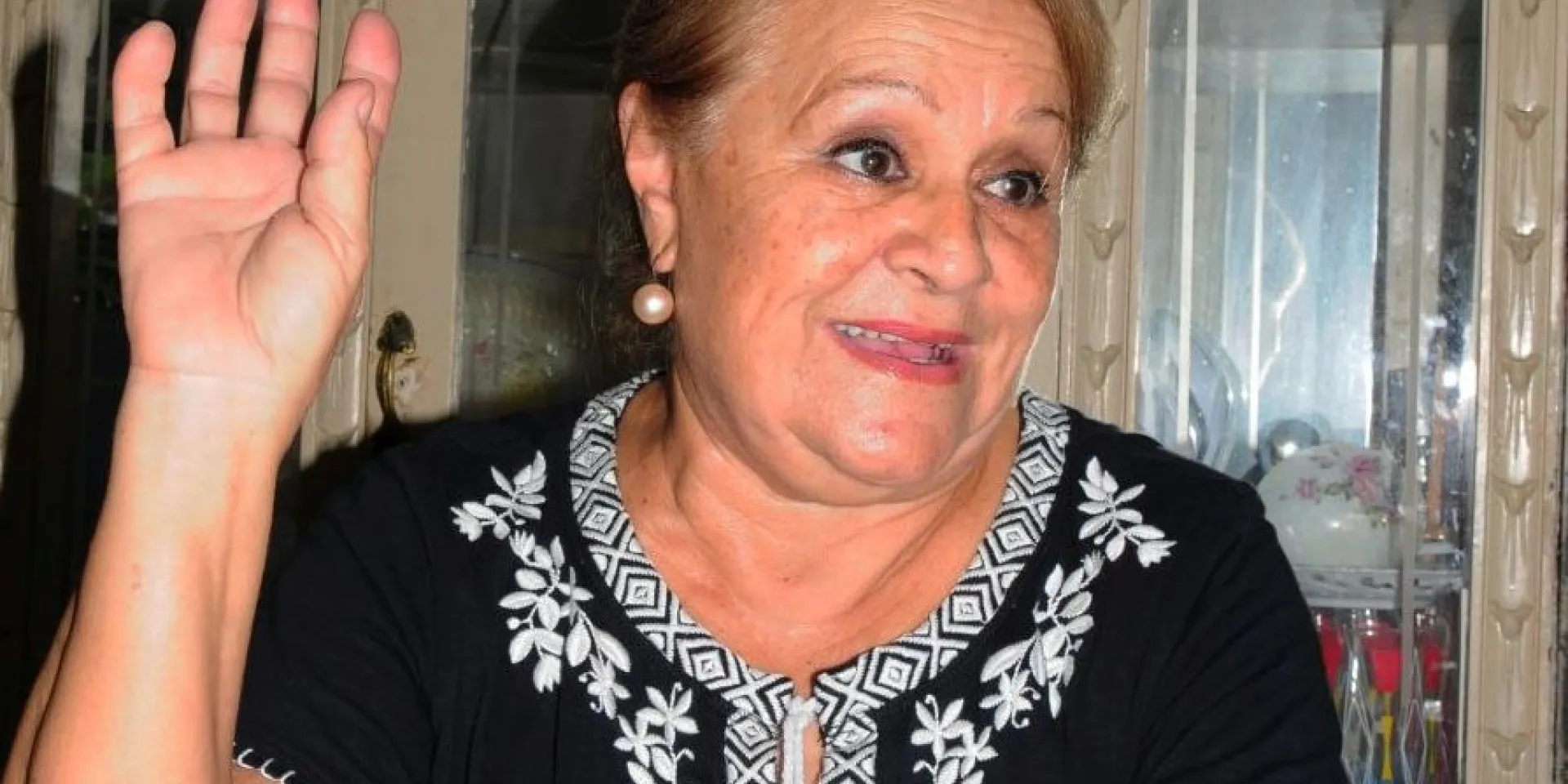 Desde mi asiento le veía a Fidel las manos, los ojos, cómo se quitaba y se ponía los espejuelos, relata Zoe. (Foto: Vicente Brito/ Escambray)