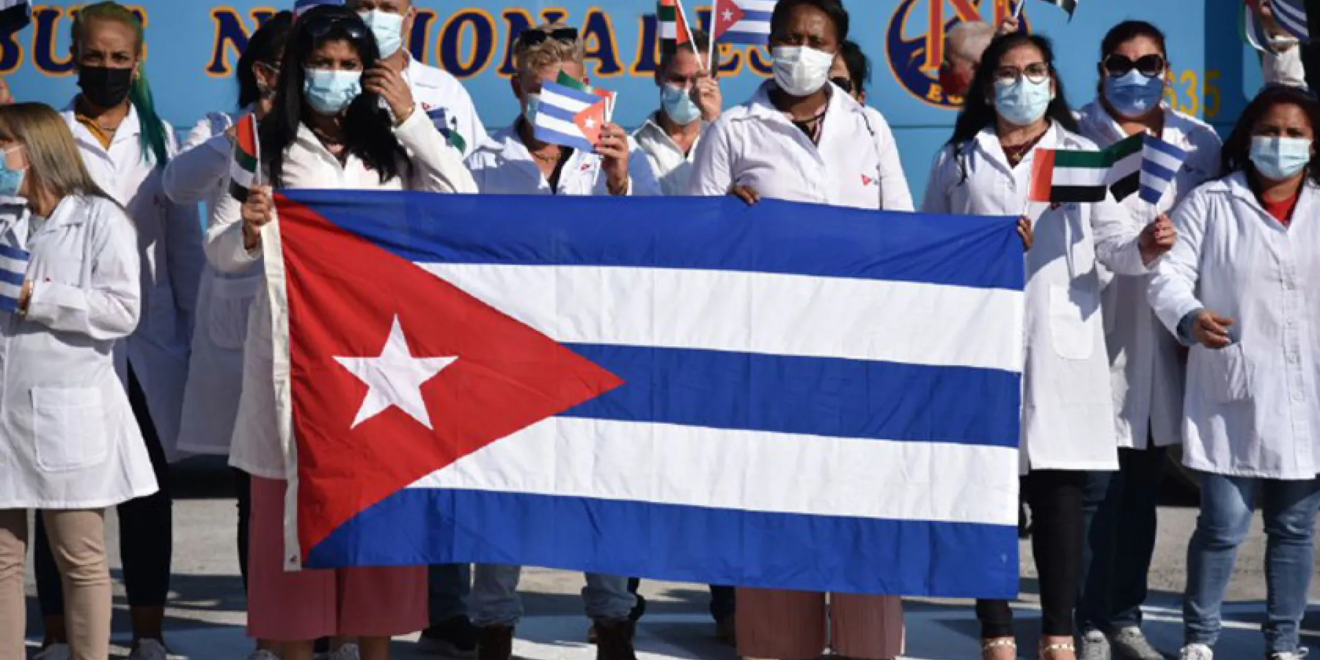 Regresa a Cuba brigada médica procedente de Emiratos Árabes Unidos. Foto: Omara García/ACN.
