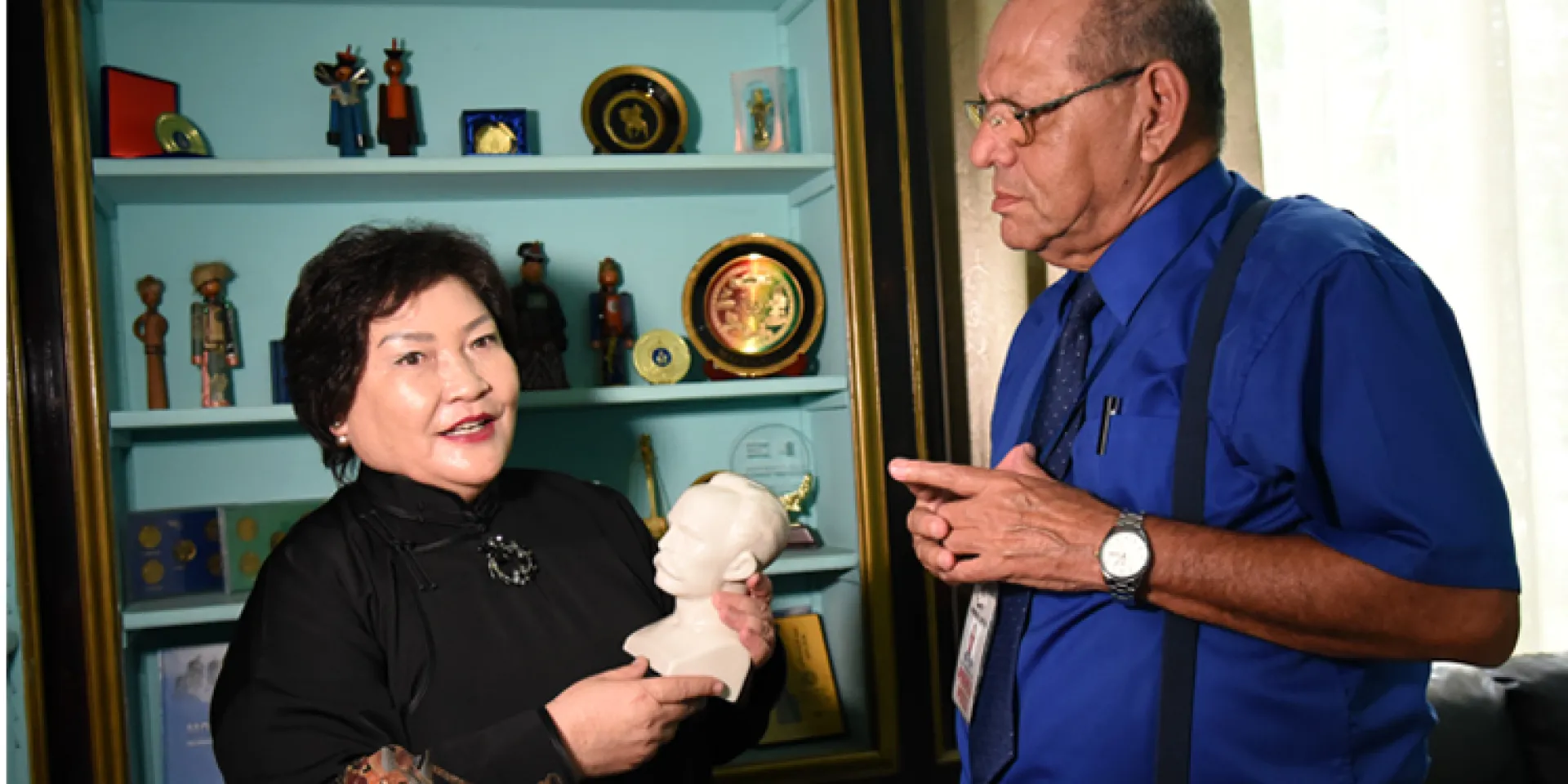La diplomática destacó que Cuba fue el primer país del continente americano que estableció una realción diplomática con Mongolia. Foto/ Prensa Latina