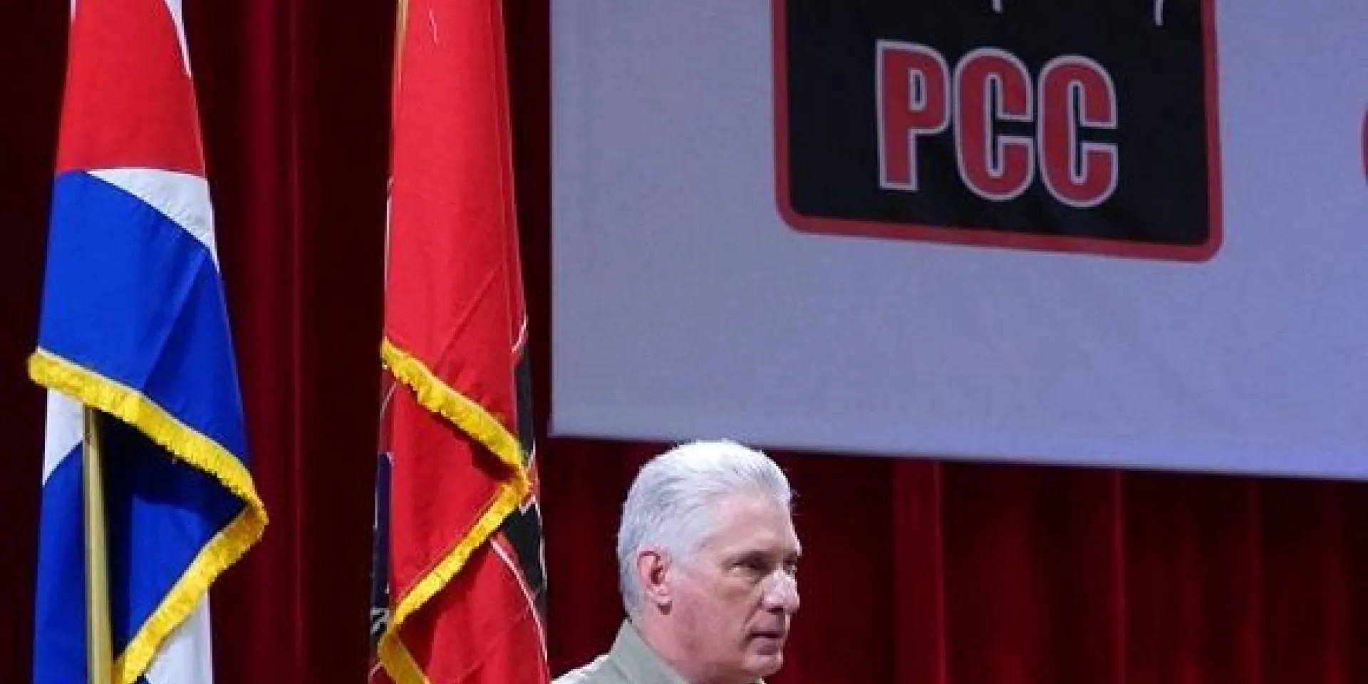 Miguel Díaz-canel Bermúdez, Primer Secretario del Comité Central del PCC y Presidente de la República. Foto: Estudios Revolución.