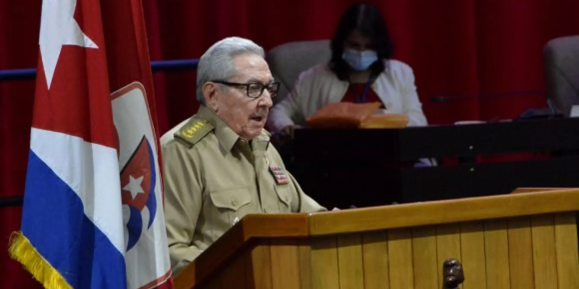 Inauguración del 8vo Congreso del Partido presidido por el General de Ejército Raúl Castro Ruz.