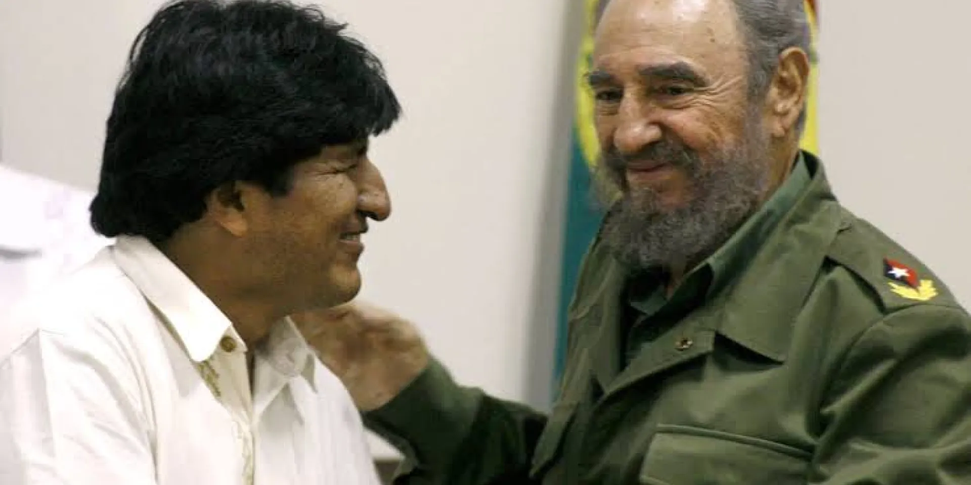evo morales-fidel