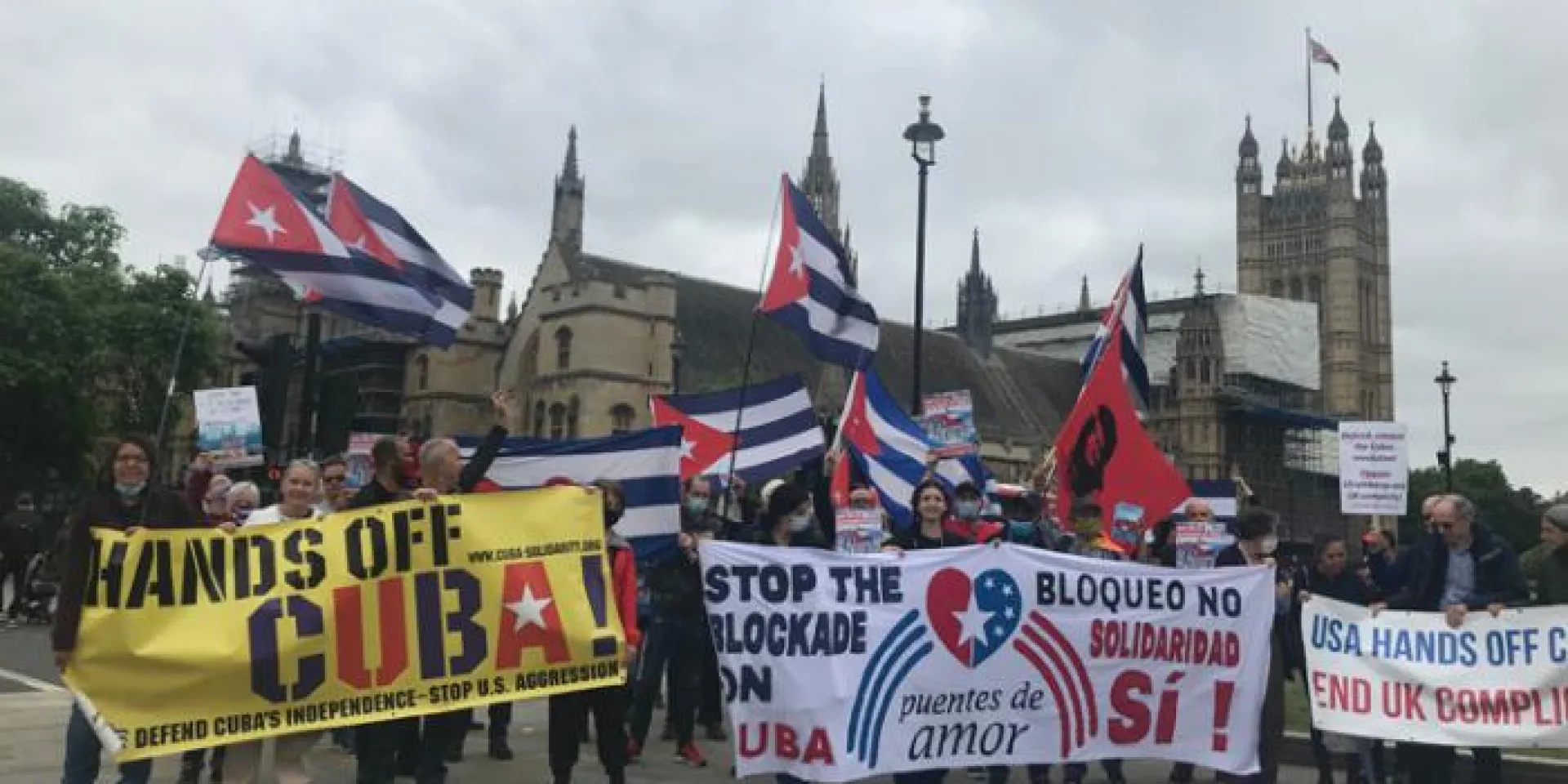 Numerosas ciudades del mundo realizaron caravanas y otras acciones contra el bloqueo de Estados Unidos contra Cuba. Foto: Prensa Latina
