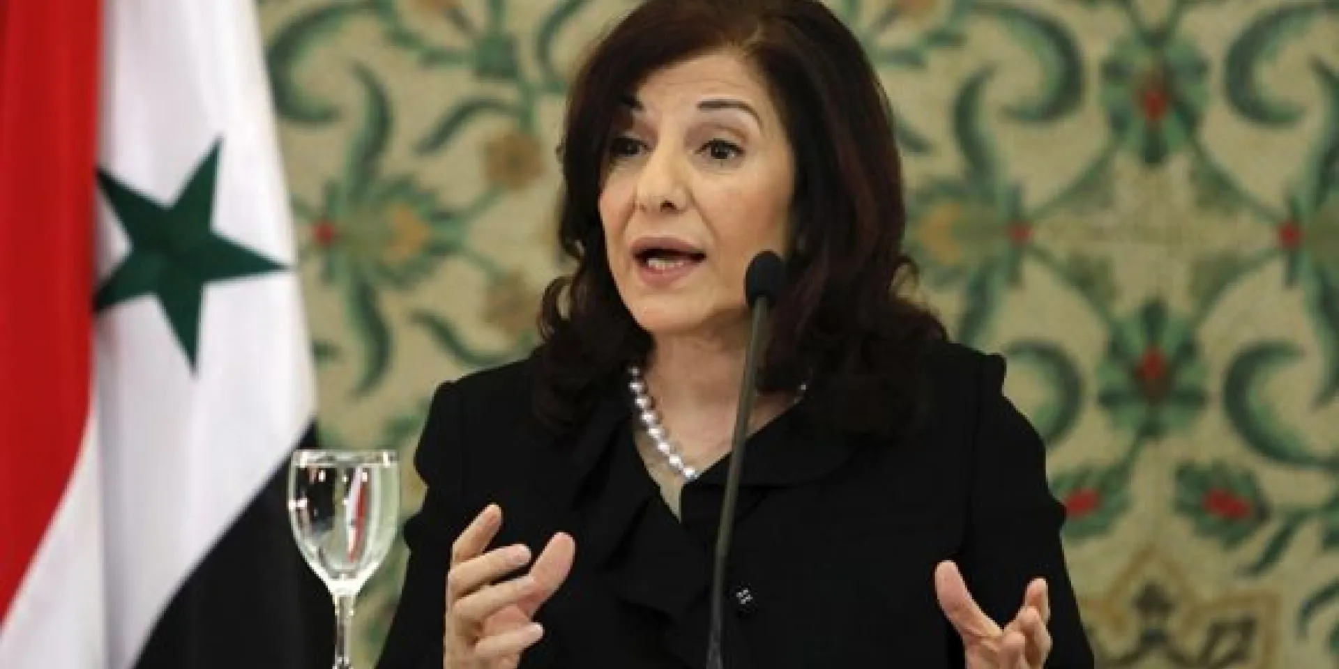 Asesora de la Presidencia Siria, Bouthaina Shaaban