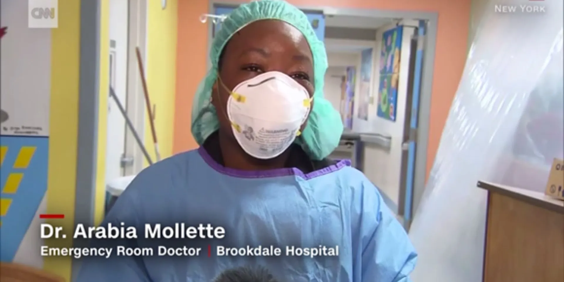 La Doctora Arabia Mollete en el reporte publicado por la cadena CNN.