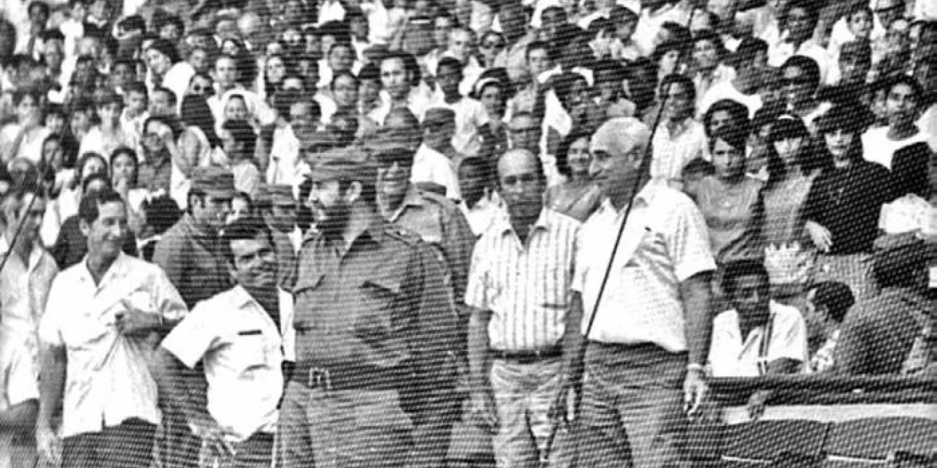 Fidel en Santa Clara. Foto: Archivo