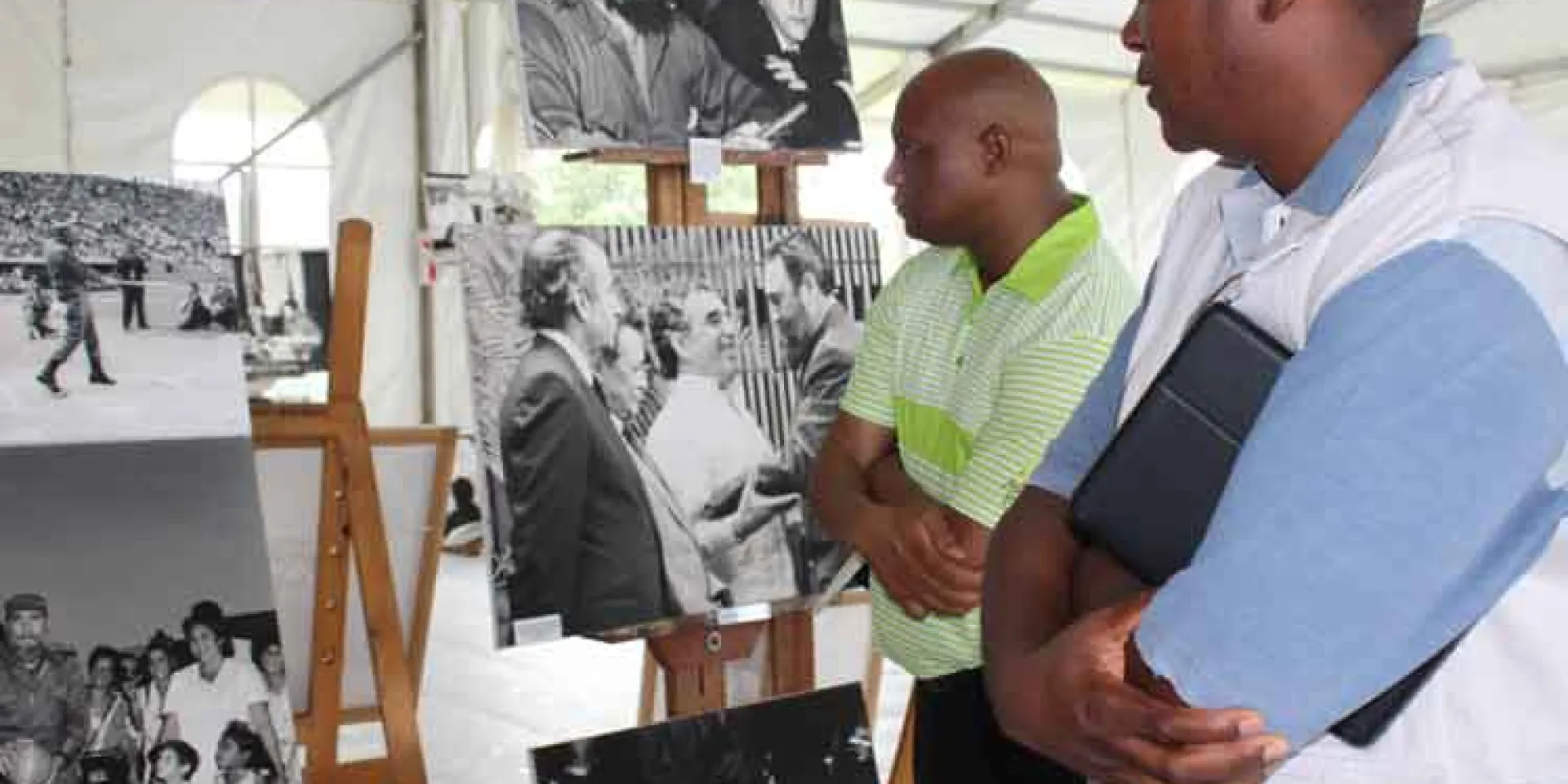 Exposición en Sudáfrica en homenaje a Fidel Castro Ruz