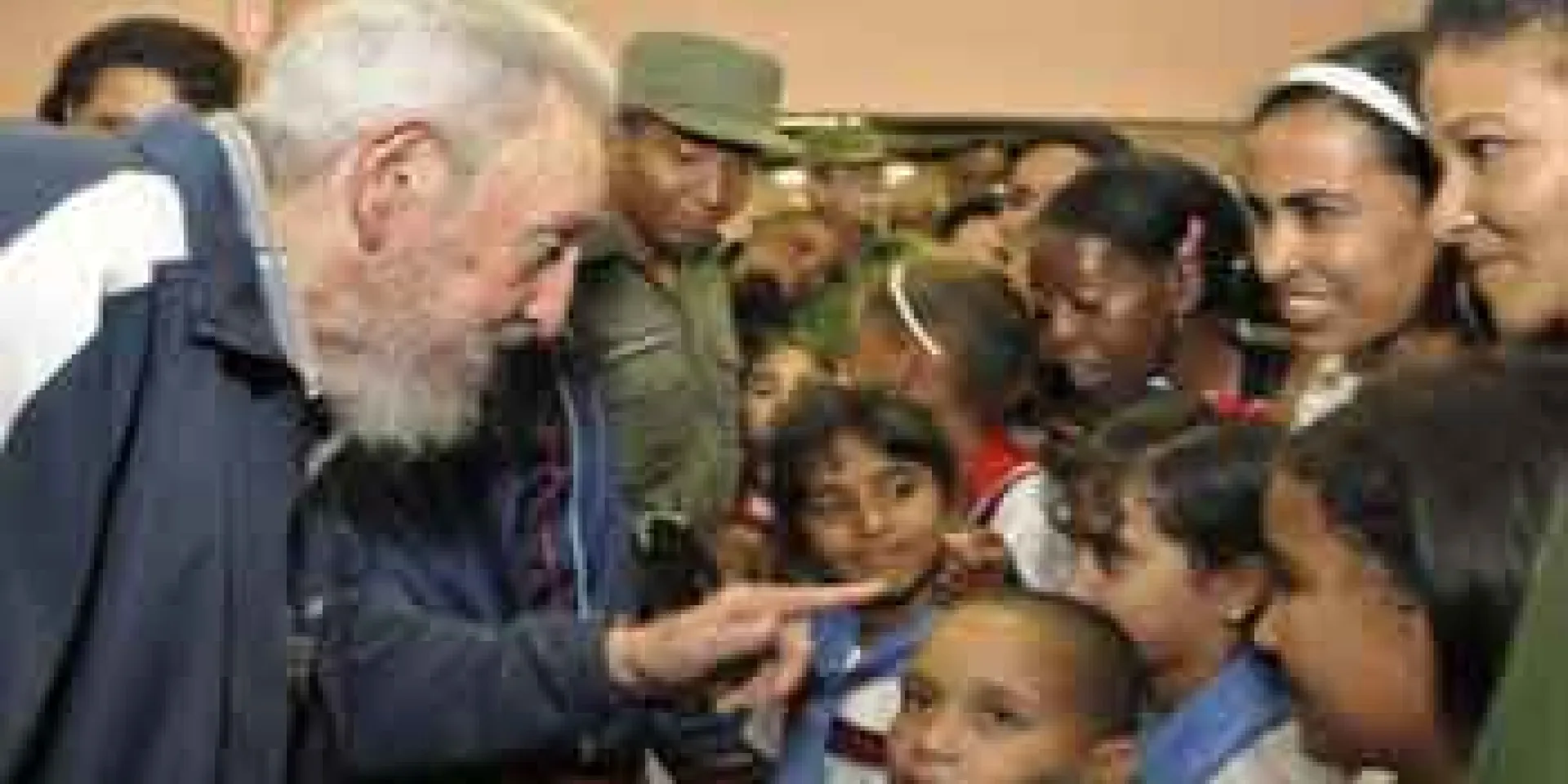 Fidel experimentó siempre un gran amor por los niños. (Foto: rediohc.cu).