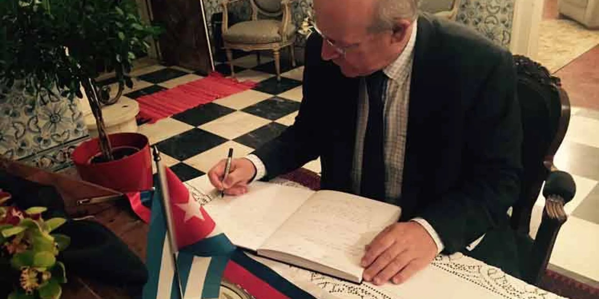 Canciller portugués, Augusto Santos Silva