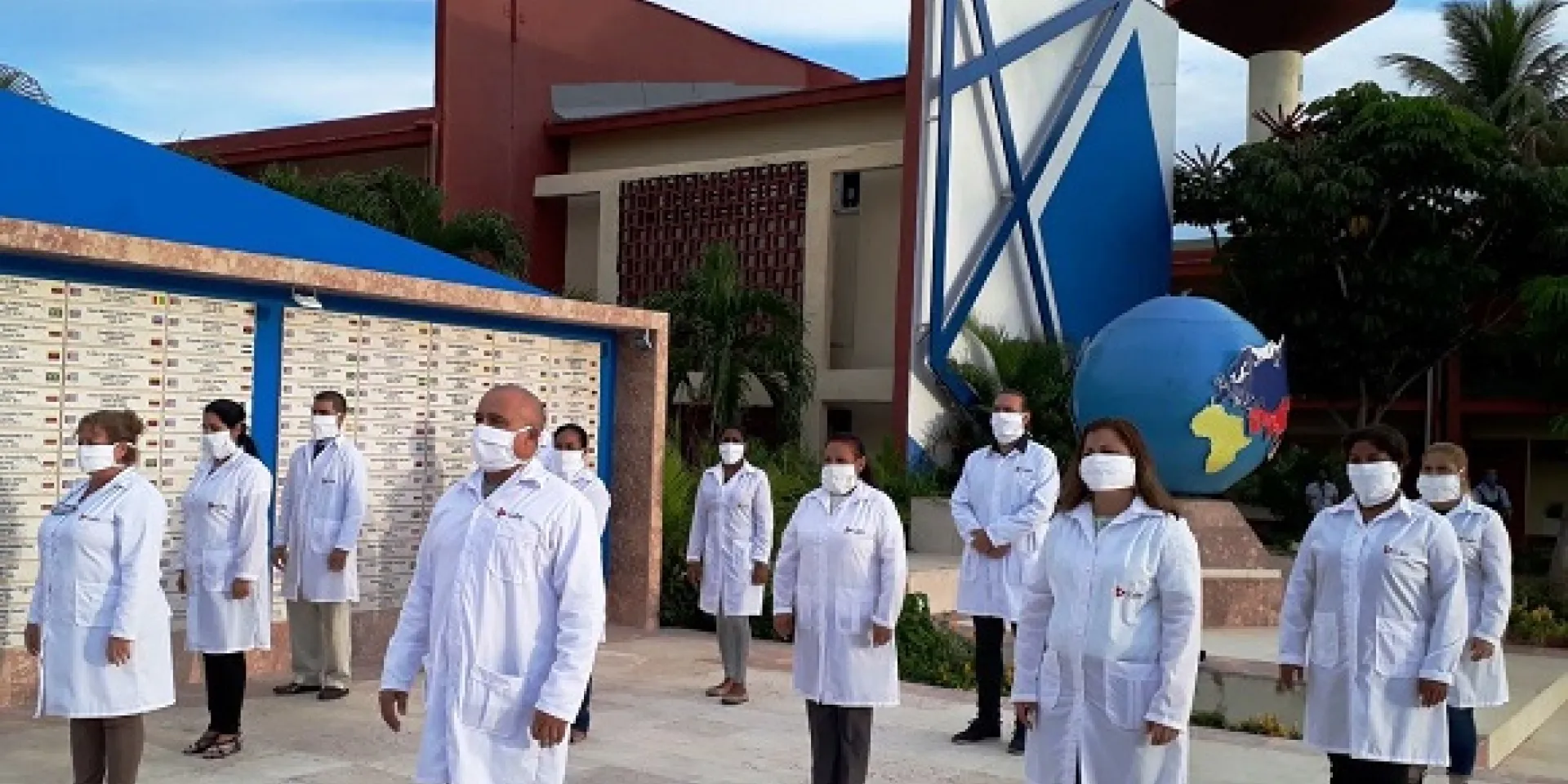 Es la primera vez que expertos sanitarios de Cuba brindan colaboración a esa Isla situada al sureste de Puerto Rico. Foto: