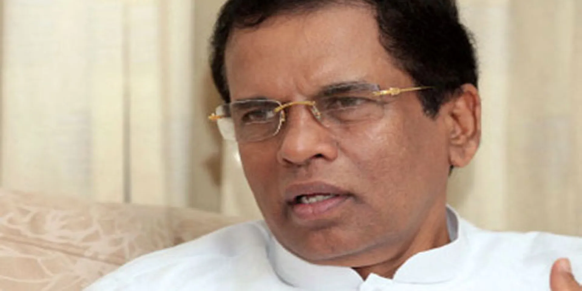Presidente de Sri Lanka, Maithripala Sirisena