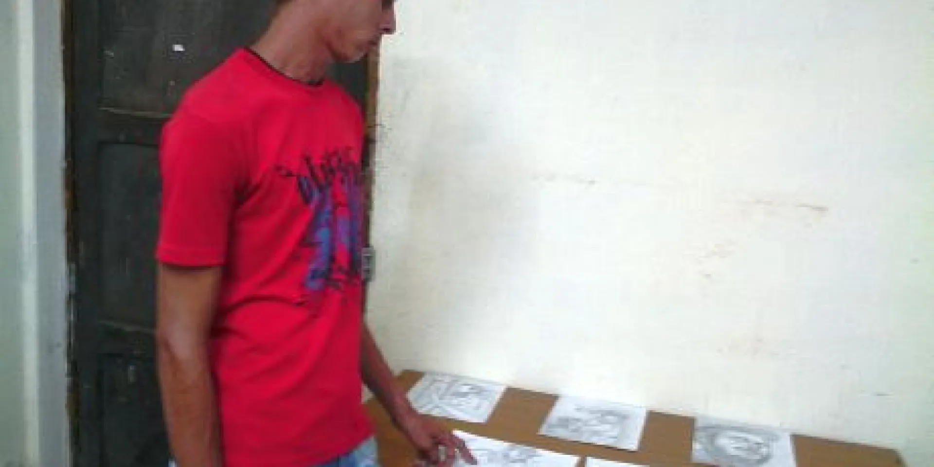 Pinturas del joven Raidier Martínez Hechavarría reflejan al Comandante en Jefe