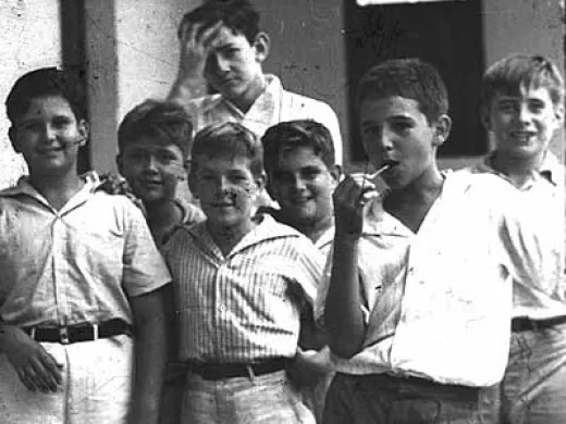 Fidel Castro en el Colegio Dolores, 1940