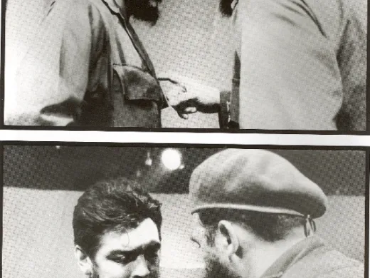 Fidel Castro y el Che Guevara en 1961