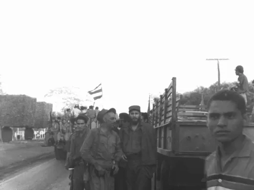 Fidel Castro en Camagüey,1959.