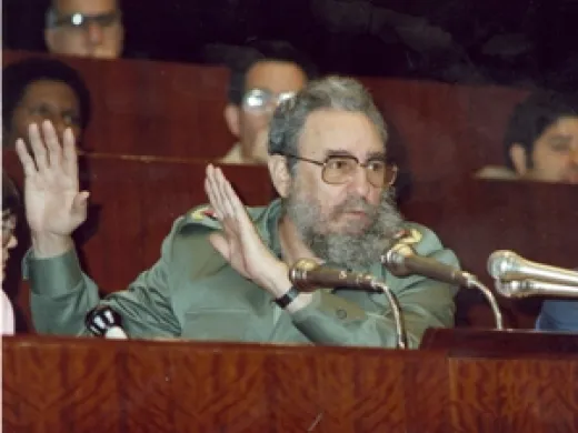 Clausura del III Congreso de la Federación de Estudiantes Universitarios (FEU)