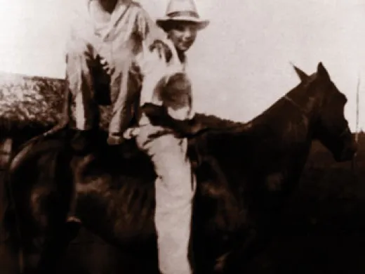 Fidel Castro en Birán, 1937