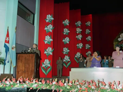 En la clausura del IV Congreso de la FMC