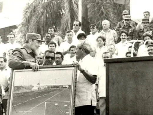 discurso en la Plaza Mayor General Serafín Sánchez Valdivia, Sancti Spíritus