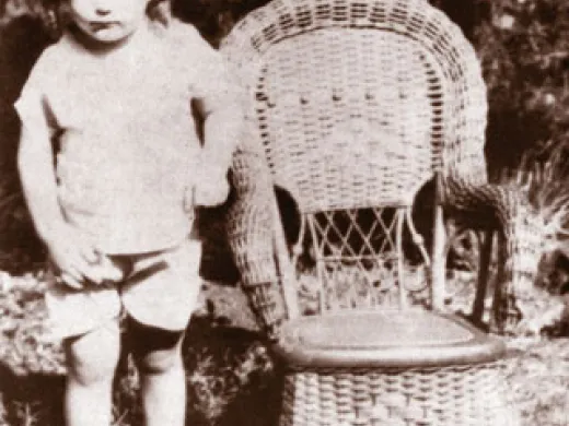Fidel Castro de niño en Birán 1928