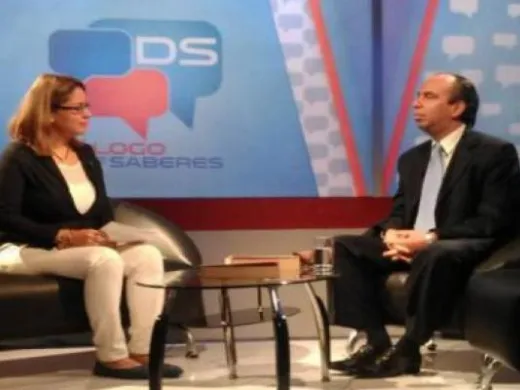 Rogelio Polanco en el canal venezolano Vive TV. Foto tomada de Cubaminrex Rogelio Polanco en el canal venezolano Vive TV. Foto tomada de Cubaminrex