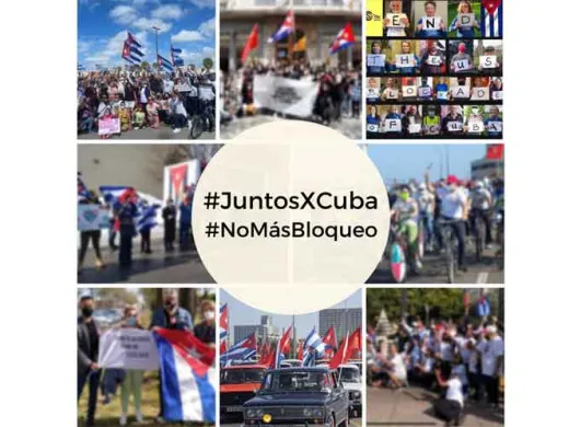 El coordinador principal del proyecto solidario Puentes de Amor, Carlos Lazo, convocó para el próximo 20 de junio a otra caravana mundial contra el bloqueo. El coordinador principal del proyecto solidario Puentes de Amor, Carlos Lazo, convocó para el próximo 20 de junio a otra caravana mundial contra el bloqueo.