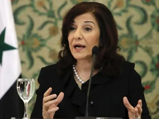 Asesora de la Presidencia Siria, Bouthaina Shaaban Asesora de la Presidencia Siria, Bouthaina Shaaban