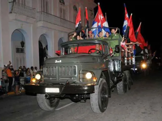 Jóvenes reeditan la Caravana de la Libertad en Cienfuegos Jóvenes reeditan la Caravana de la Libertad en Cienfuegos