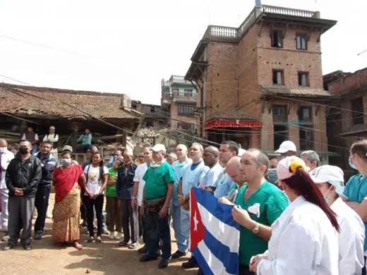 En estos 55 años de cooperación Sur-Sur, Cuba ha prestado sus servicios a los países más necesitados. Foto: Cortesía de la Brigada Médica En estos 55 años de cooperación Sur-Sur, Cuba ha prestado sus servicios a los países más necesitados. Foto: Cortesía de la Brigada Médica