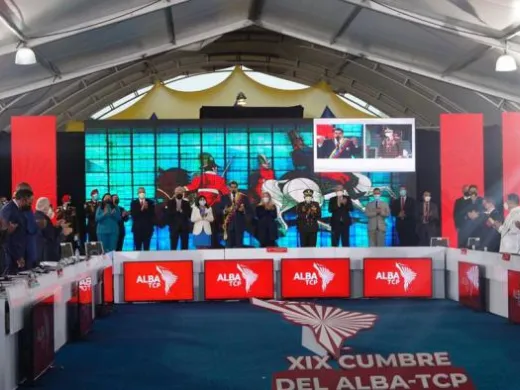 XIX Cumbre de la Alianza Bolivariana para los Pueblos de Nuestra América-Tratado de Comercio de los Pueblos (ALBA-TCP). Foto: Tomada de Twitter