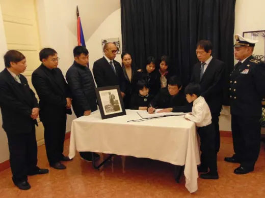 Familiares del general Vo Nguyen Giap Familiares del general Vo Nguyen Giap