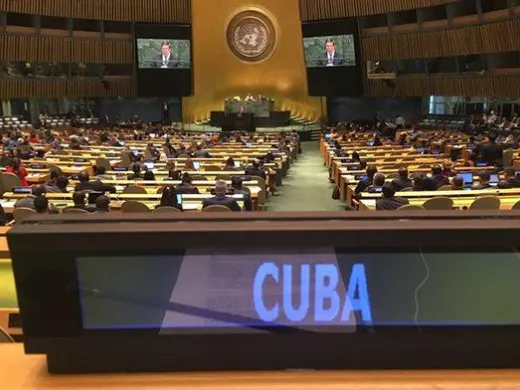 Creció el prestigio de Cuba al ser electa miembro del Consejo de Derechos Humanos de la ONU. Foto: Cubaminrex Creció el prestigio de Cuba al ser electa miembro del Consejo de Derechos Humanos de la ONU. Foto: Cubaminrex