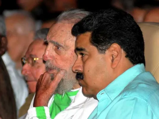Fidel Castro Ruz junto a Nicolás Maduro Moros Fidel Castro Ruz junto a Nicolás Maduro Moros