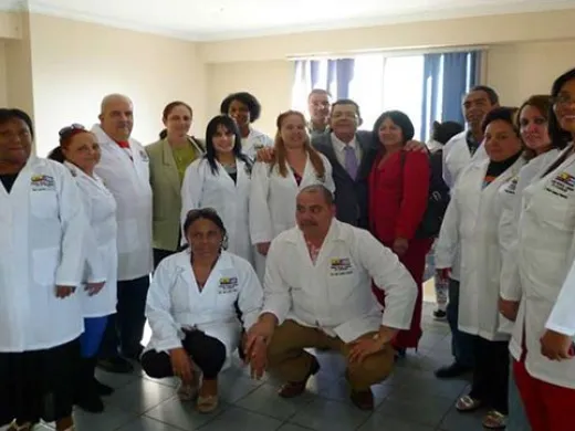 Médicos cubanos en Ecuador ratifican su compromiso con la Revolución Ciudadana. Médicos cubanos en Ecuador ratifican su compromiso con la Revolución Ciudadana.