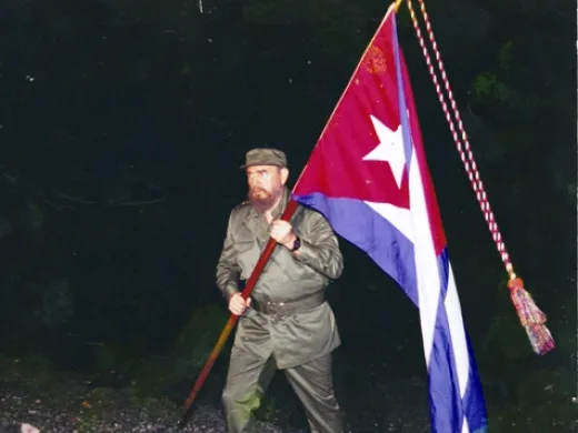 Fidel Castro en Playita de Cajobabo