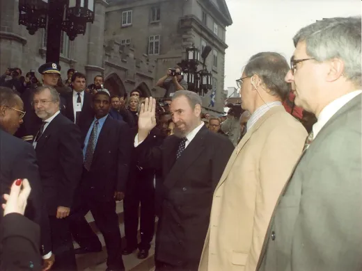 Participa en el funeral de Pierre Elliot Trudeau Participa en el funeral de Pierre Elliot Trudeau